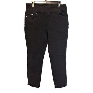 FDJ French Dressing Jeans D-Lux Denim Pull-On Slim Jegging in Ebony 16